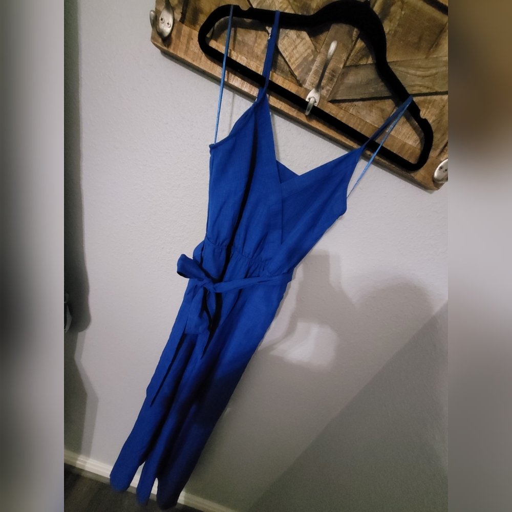 Flying tomato jumpsuit blue-S